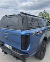 Capot de benne en alliage d'aluminium pour pick-up 4x4 Ford Ranger Raptor 2016-2026 – Accessoire de toit de benne