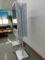 32 дюйма, Бесплатная подставка для самостоятельного заказа, двухэкранный ПК, цифровая вывеска, двусторонний сенсорный экран, киоск для оплаты купюр