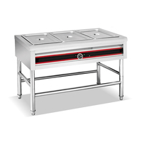 Chauffe-plat électrique commercial, équipement de Restaurant, Buffet, chauffe-plat, Bain Marie