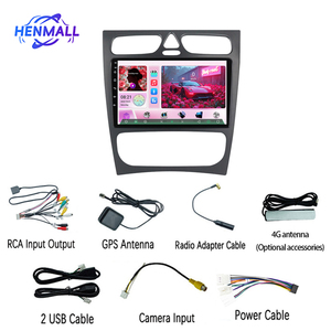 <span class=keywords><strong>Autoradio</strong></span> Henmall 9 pouces <span class=keywords><strong>2</strong></span> <span class=keywords><strong>Din</strong></span>, prise en charge 4G, fonction 360, WiFi intégré, système de navigation GPS, lecteur DVD de voiture pour Benz CLK W209 <span class=keywords><strong>W203</strong></span> - Product Image 6