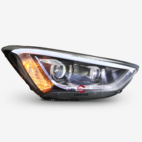 Pour Hyundai Santafe IX45 2013-2016 phares de voiture phares modifiés LED lampe frontale feux de jour