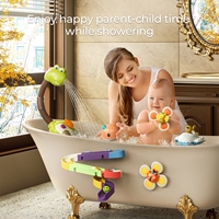 Jouets de bain pour enfants Tumama, ensemble de jouets à eau pulvérisante, girafe électrique, arroseur de bain pour bébé, jouets pour le bain pour les tout-petits