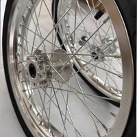 Kit de roues Surron Light Bee Supermoto pour Segway X260 LBX, 17 pouces, moyeux en aluminium 6061, amélioration des performances pour vélo électrique de rue