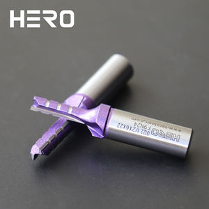 HERO Precision Straight Bit Outils de coupe du <span class=keywords><strong>bois</strong></span> Rabbet Grooves Cnc Router Bits Fraise - Product Image 5