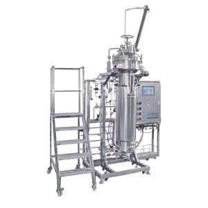 Biorreactor de elevación por aire Sparger, fermentador utilizado para hongos filamentosos, fermentador a presión de 100 litros BLBIO-SQ - Product Image 1