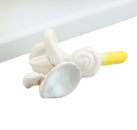 Modèle d'anatomie de l'oreille agrandi 3 fois, modèle de structure de l'oreille interne, moyenne et externe pour la formation ORL