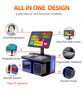 Registratore di <span class=keywords><strong>Cassa</strong></span> POS Personalizzabile per Supermercati, Self-Service Conveniente con Supporto per Pagamento con Riconoscimento Facciale, <span class=keywords><strong>Prima</strong></span> Scelta - Product Image 2