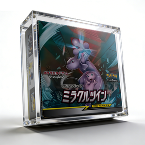 علبة عرض أكريليك متينة مقاومة للغبار لبطاقات بوكيمون اليابانية، رائجة البيع - Product Image 1