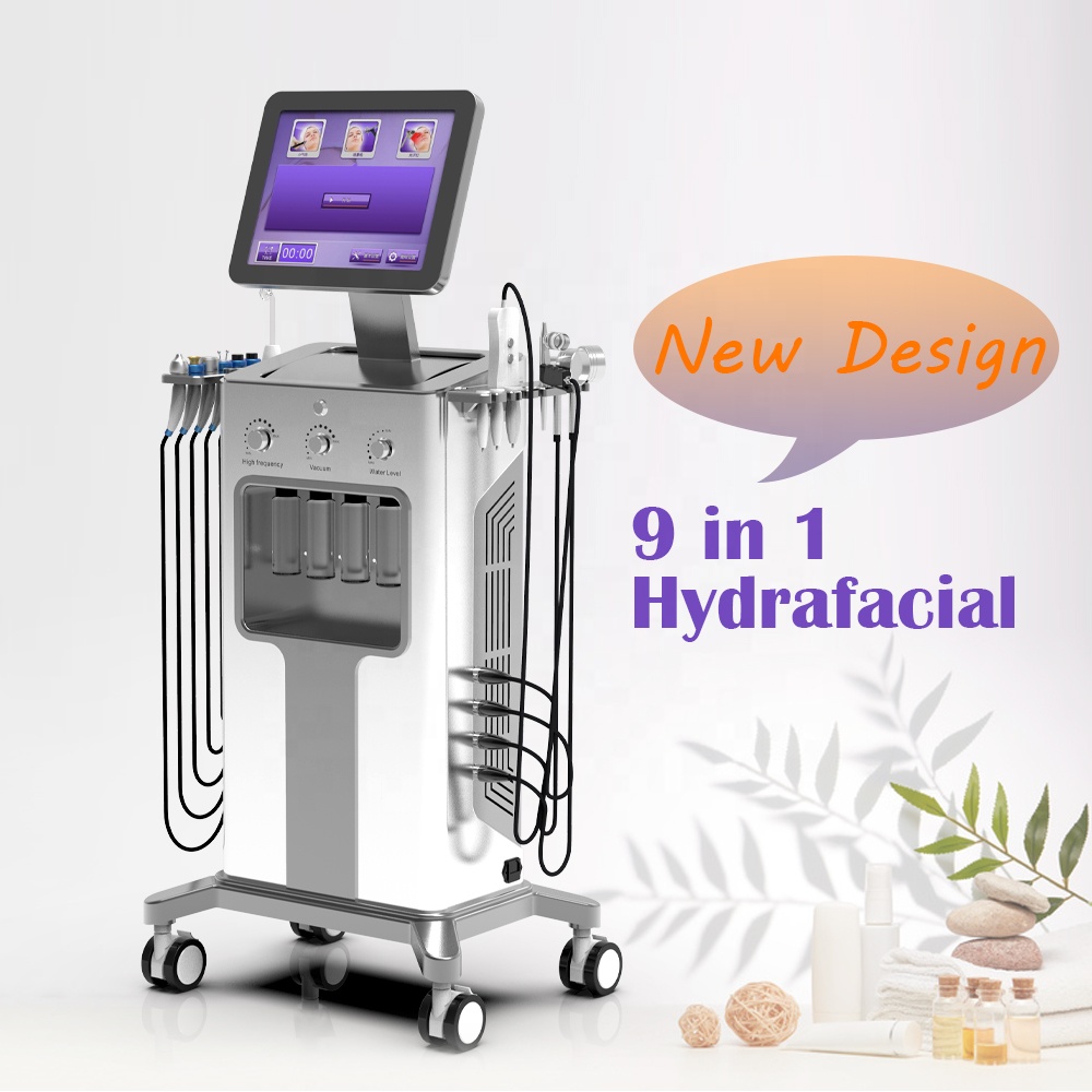 2021 newest professional salon use 9 in 1 microdermabrasion dermabrasion machine diamond dermabrasion deep cleaner