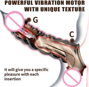 Manga de mejora sexual para hombres, Juguetes sexuales para adultos, incluido el condón, anillo para pene, manga para pene - Product Image 3