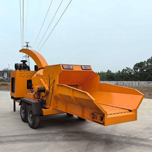 स्वचालित हाइड्रोलिक फ़ीड ड्रम चीपर मशीन लकड़ी ग्रिल उच्च दक्षता लकड़ी क्रशर लकड़ी चीपर - Product Image 2