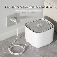 Fontaine d'eau automatique intelligente pour animaux de compagnie, distributeur de boisson électrique muet pour chat, Usb 3L