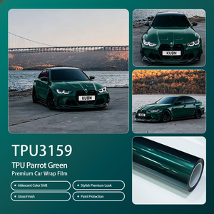 Vinilo para Autos TPU con Diseño Floral de Carbono Rojo, Tejido de Carbono Dinámico, Capa Reforzada, Elástico, Antiamarilleo, Sin Residuos, Rollo al por Mayor - Product Image 1