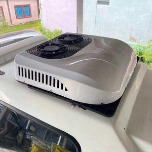 12V <b>24V</b> Roof-Mounted Integrated Parking Air Conditioner Acondicionado 12v Car Ac System <b>Battery</b> <b>24v</b> for Semi Truck Van - Product Image 1