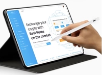 Stylet à écran tactile universel en métal du fabricant chinois actif pour les téléphones mobiles Android et iPad