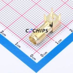 HL-SMA-KWE175-02 RF Coaxial Connector Bent Lead Through Hole Connector Board-to-Board Inner Hole Right Angle - Product Image 1