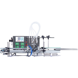 Máquina automática de llenado de líquido con 4 cabezales, máquina para hacer bebidas, zumo, <span class=keywords><strong>soda</strong></span>, cerveza, agua brillante - Product Image 1