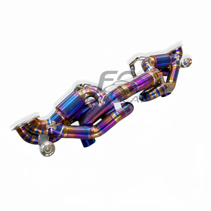 Échappement Catback en alliage de titane haute performance avec soupape et silencieux pour <span class=keywords><strong>Porsche</strong></span> <span class=keywords><strong>718</strong></span> GT4 GTS 4.0 2020 – Sonorité de course améliorée - Product Image 4