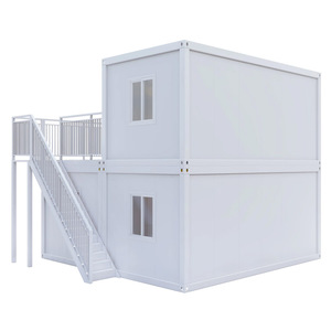 Contenedor de pared de vidrio Casas Prefabricadas Oficina pequeña Casa modular Casa prefabricada móvil - Product Image 3