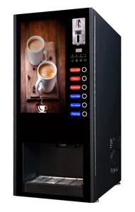 Đồng xu V-30SCT hoạt động 3 nóng 3 lạnh ngay lập tức Cà Phê Máy bán hàng tự động đồng xu Máy pha cà phê tự động cà phê quả - Product Image 2