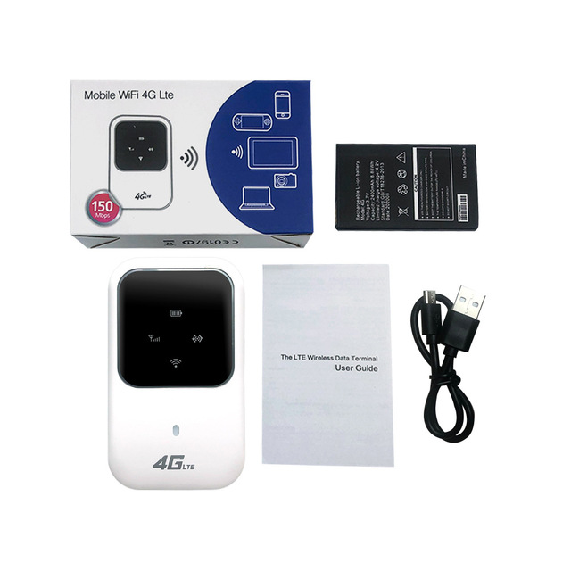 4G wireless router mobile portable Wi Fi car sharer SIM card slot LTE MIFI modem