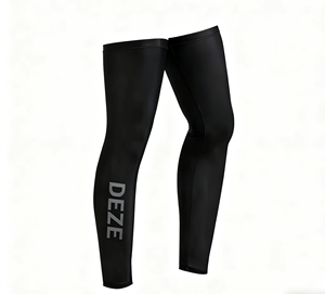 ปลอกขาปั่นจักรยานแบบยืดได้พรีเมียมพร้อมโลโก้สั่งทำพิเศษ ระบายความชื้น ป้องกันรังสียูวี สำหรับปั่นจักรยานบนถนน กีฬากลางแจ้ง ฤดูร้อน ขายส่ง - Product Image 1