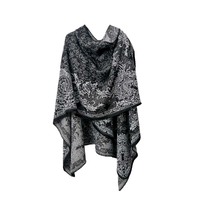Femmes élégant de haute qualité confort Style ethnique châle Cape haut de gamme européen voyage quotidien châle chaud automne hiver en gros