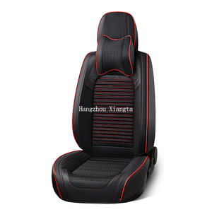 Xiangta 5D luxe en cuir Pu universel Fly 5D stéréo housse de sièges de voiture en cuir Pvc housses de siège imperméables pour voiture - Product Image 3