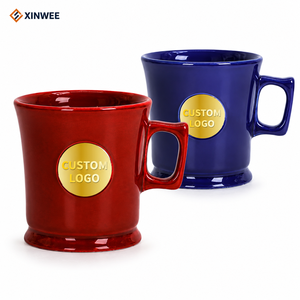 Taza de Cerámica Personalizada para Regalo Corporativo con Logotipo de Cobre, Taza de Café de Porcelana del Proveedor para Promociones Empresariales - Product Image 1