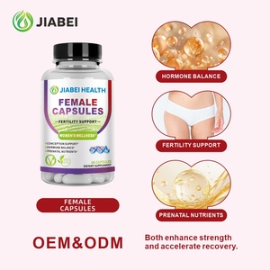 Aangepaste supplementenfabrikant Vrouwen Capsules Voedingssupplementen Hormonale Balans Regulatie Groothandel Vitaminen OEM <span class=keywords><strong>Capsule</strong></span> - Product Image 2