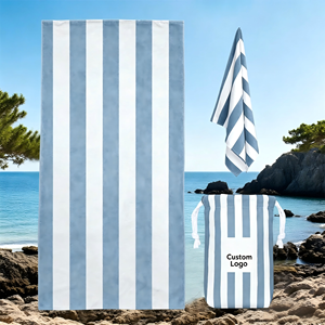 Wholesale <b>Microfiber</b> Quick Dry Sand Resistant <b>Beach</b> Custom Pattern Soft Super Absorbent Lightweight Travel Swim <b>Towel</b> - Product Image 1