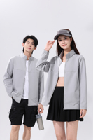 Veste d'extérieur légère et rafraîchissante avec col montant, protection solaire UPF50+ anti-UV, logo personnalisable, idéale pour l'assaut