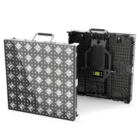 7x7 RGBW Matrix Panel Light IP66 Étanche 49 Pixels DMX512 Contrôle Éclairage de Scène pour la Fête de Bar de Mariage