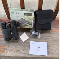 Jumelles télémètre laser BUZZARD OPTICS 10X42, 2400m, grand angle, prisme BAK-4, FMC, étanches IP67, pour la chasse et l'observation des oiseaux