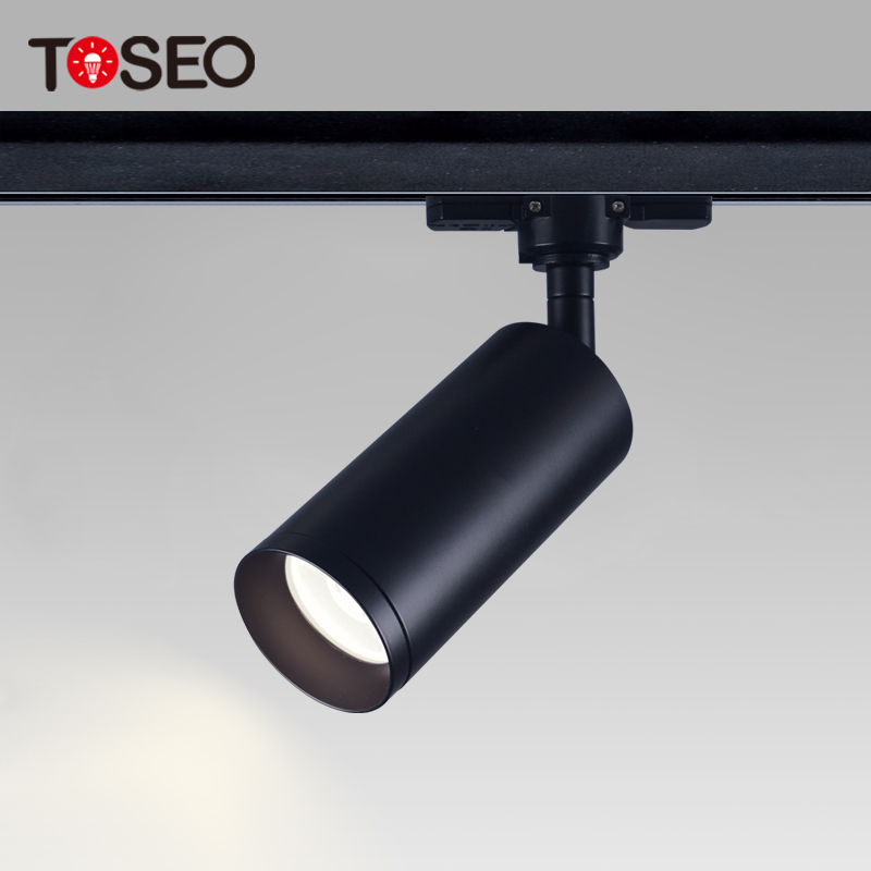 Pure Aluminium Spotlight Adjustable Surface Mounted Track Light Gu10