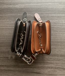 กระเป๋าเงินพวงกุญแจหนังแฟชั่นพร้อมโลโก้รถกระเป๋าใส่กุญแจแบบมีตะขอเกี่ยวนิรภัยสำหรับรถยนต์และพวงกุญแจส่งเสริมการขายสำหรับใช้ในบ้าน - Product Image 6