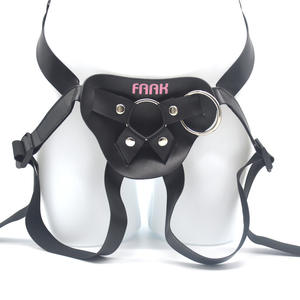 Faak <span class=keywords><strong>Sex</strong></span> Shop Hond Dildo 8.19 Inch Rode En Zwarte Realistische Grote Enorme Strap On Voor Vrouwen Dildo Met Verstelbare riem Broek Lesbische - Product Image 6