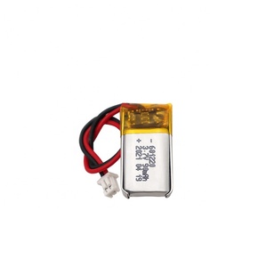Fabrication de cellules lithium-ion OEM, batterie pour jouet pour enfants <span class=keywords><strong>UFX</strong></span> 601220 90mAh 3.7V, mini batterie Li-polymère - Product Image 1