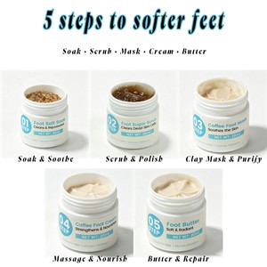 Kit <span class=keywords><strong>de</strong></span> Cuidado <span class=keywords><strong>de</strong></span> Pies <span class=keywords><strong>de</strong></span> 5 Pasos Salon Pro con Exfoliante <span class=keywords><strong>de</strong></span> Sal, Mascarilla, Crema y Manteca: Sistema Completo <span class=keywords><strong>de</strong></span> Pedicura para <span class=keywords><strong>Spa</strong></span> <span class=keywords><strong>de</strong></span> Pies |   Fabricante OEM - Product Image 4