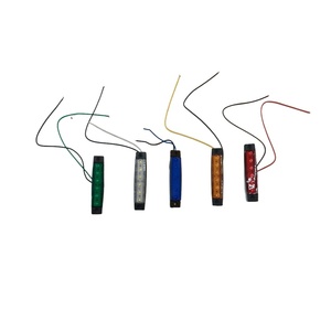 Piezas de Sistema de Iluminación para Camiones de Alta Calidad, 24 V, 6 LED, Cinco Colores, Luz Lateral Universal para Camión, Luz de Señalización para Camión - Product Image 4