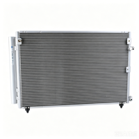 Condenseur de climatisation Nature en aluminium FLA144 pour Lexus LS430 UCF30 2003-2006 4.3L 3UZ-FE OE 88460-50180/88460-50181 100% testé pour les fuites Neuf
