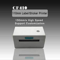 Impresora de Etiquetas de Envío sin Tinta Uyin CP410, Compatible con ESC/POS, Tamaño Máximo de Papel de 108 mm, Producto en Stock, Gran Venta