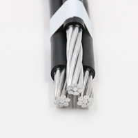 Niederspannungs-XLPE-PVC-isoliertes Aluminiumleiter-Antennen kabel Freileitung 16 25 35 50 70 95 Mm2 ABC-Kabel