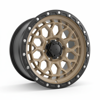 Jantes de voiture tout-terrain Forgex 4X4 de haute qualité, jantes tout-terrain 17 pouces 18 pouces 6x139.7, jantes en alliage noir, jantes Beadlock