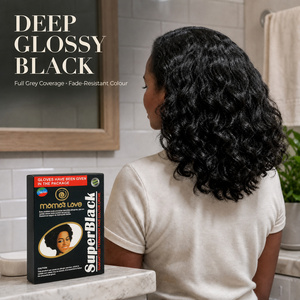 Crema Protettiva Colorante per Capelli <span class=keywords><strong>Permanente</strong></span> Nera <span class=keywords><strong>Senza</strong></span> <span class=keywords><strong>Ammoniaca</strong></span> con Formula Aloe Proteine Cheratina per Uso Professionale - Product Image 3