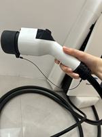 Nouvelle borne de recharge rapide pour véhicules électriques 7 kW DC GB/T IP55 murale monophasée pour usage domestique et commercial avec câble de 5 m
