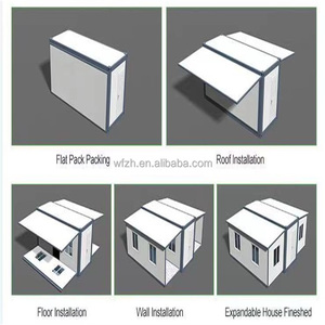 Casa Prefabricada Tipo Villa de Construcción Rápida, Casa Contenedor Expandible, Villa de Lujo de Bajo Costo, Estructura de Acero de 3 Dormitorios - Product Image 6