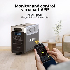 Envío Rápido desde Almacenes en el Extranjero, Estación de Energía Portátil de 3600w, Sistema de Almacenamiento de Energía para Campamentos, Generador de Onda Sinusoidal - Product Image 2
