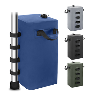 Sacs de lestage carrés pour auvents et tentes d'extérieur, poids anti-basculement remplis d'eau avec sangles, directement de l'usine - Product Image 1