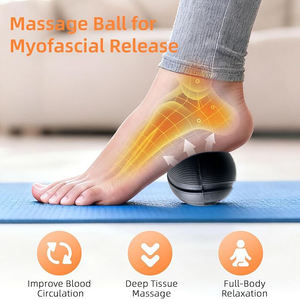 Bola Pijat Sentuhan Hijau Verdant untuk Yoga, Pemijat Kaki Fascia untuk Relaksasi Otot, Bola Meridian - Product Image 3